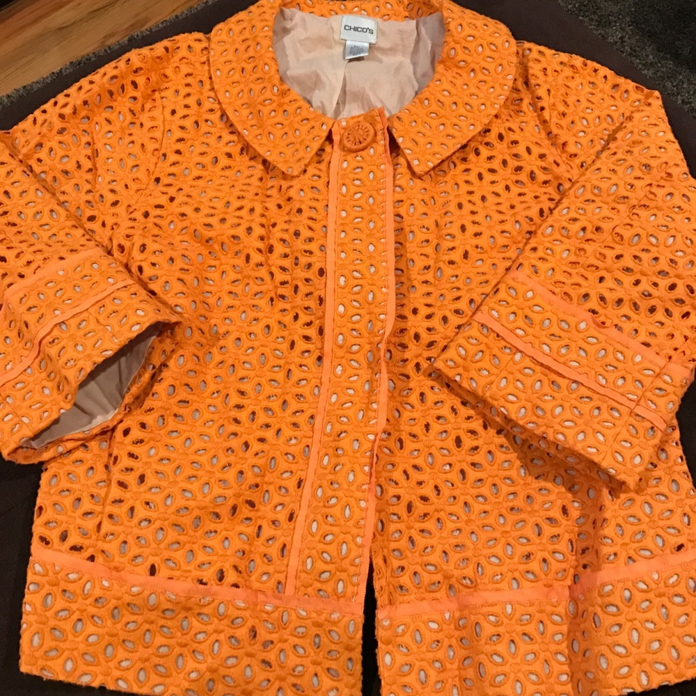 Chico Crop Jacket Size 3